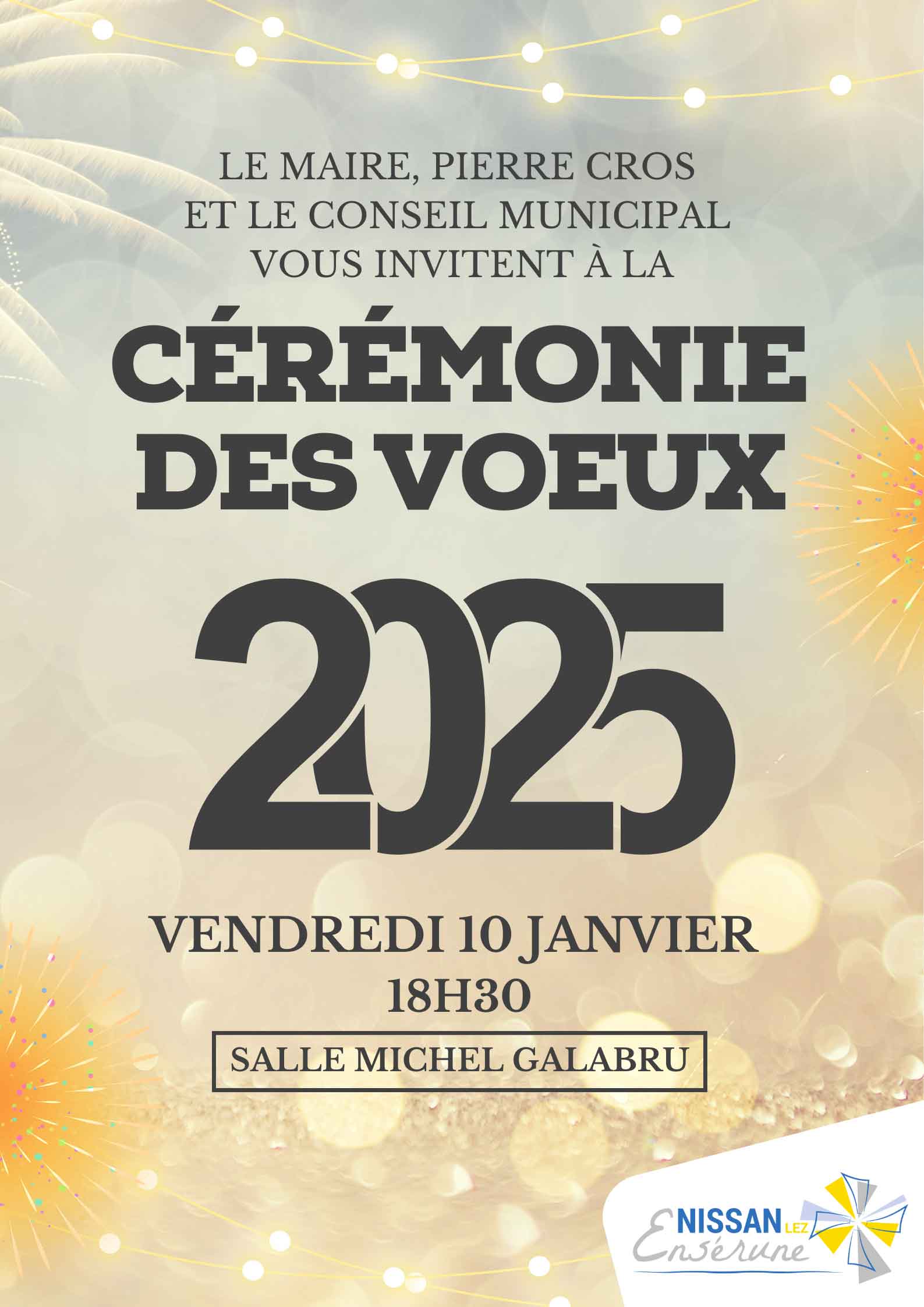 Cérémonie des Vœux 2025