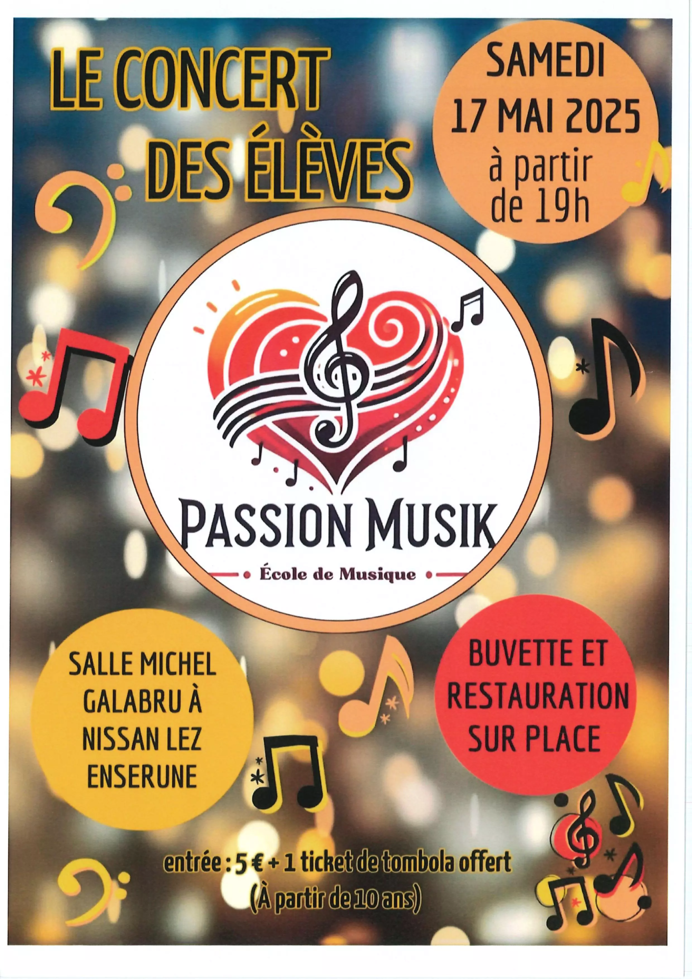 Le Concert des Élèves de Passion Musik