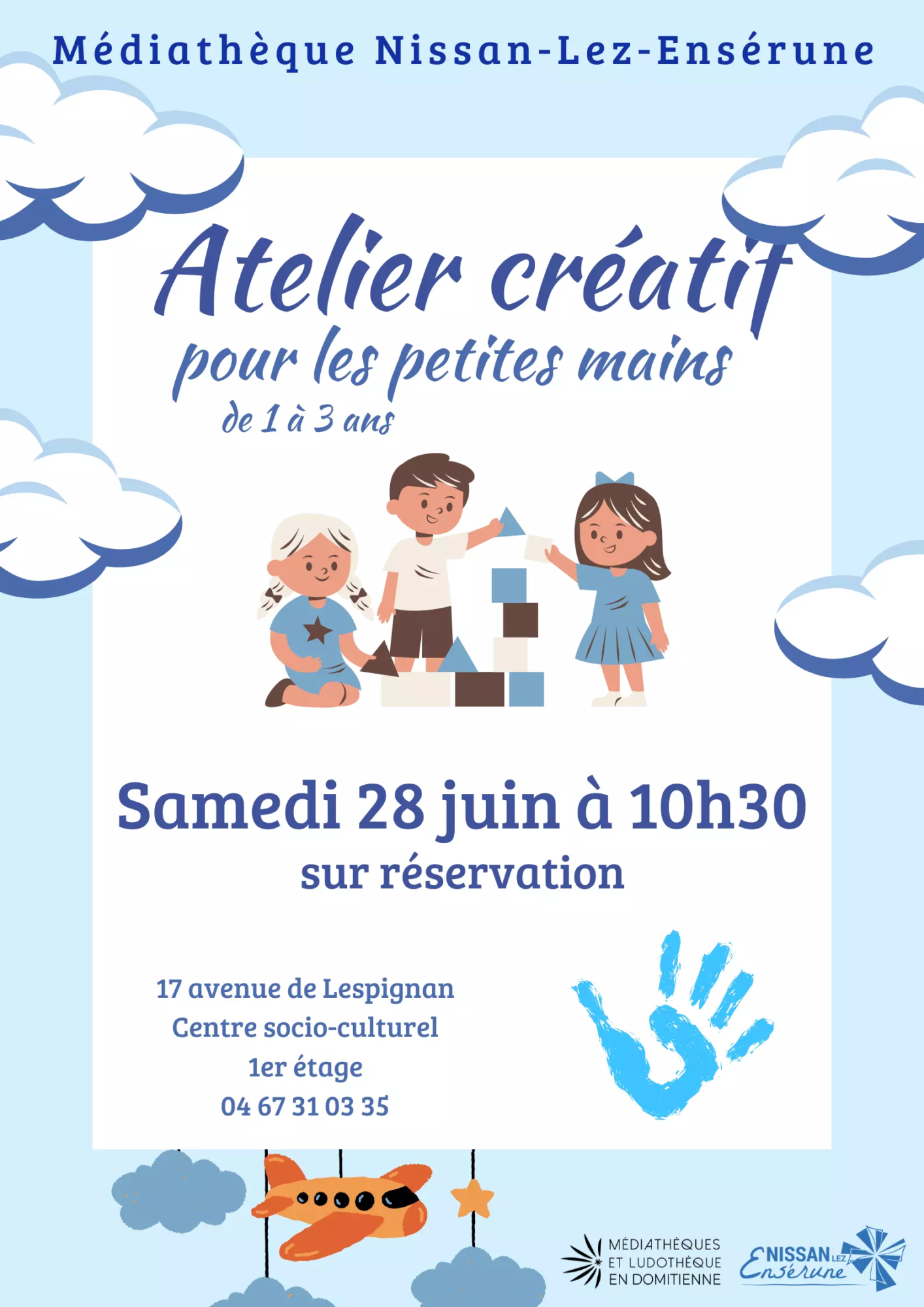 Atelier créatif pour les petites mains