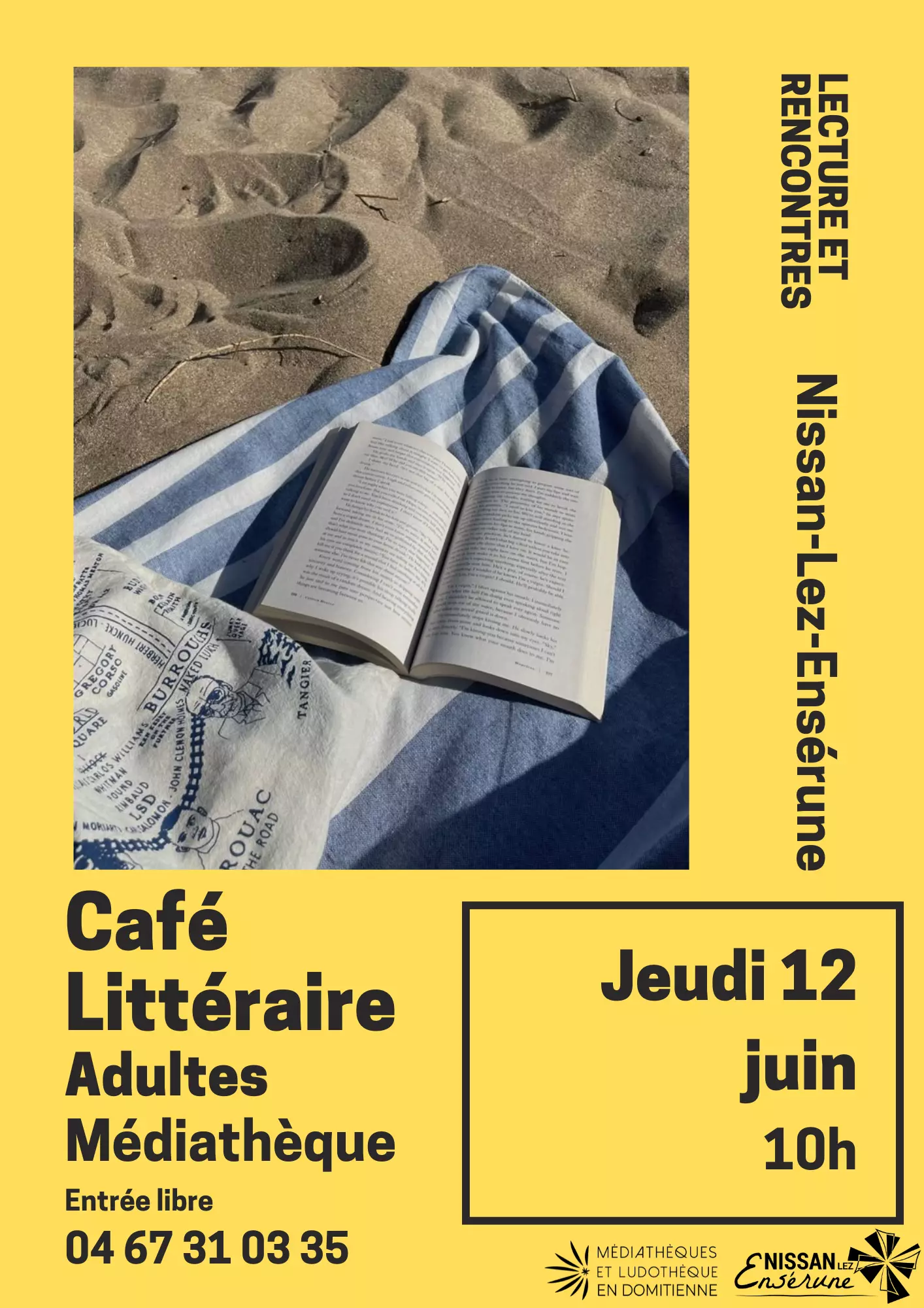 Café littéraire: Un petit déj’, des livres et de la bonne humeur!