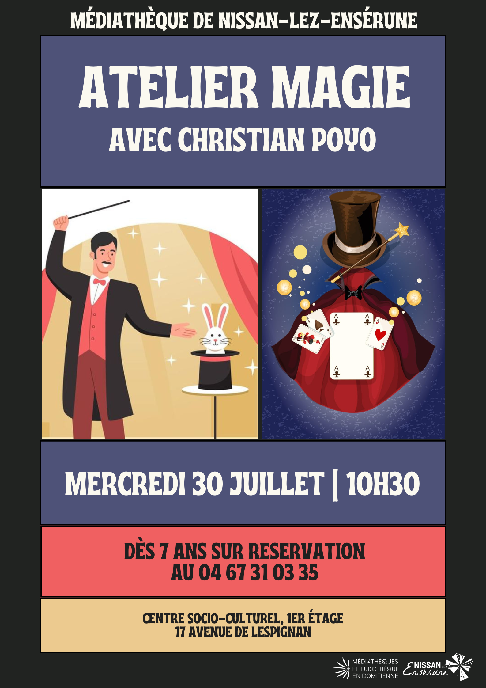atelier magie avec christian poyo