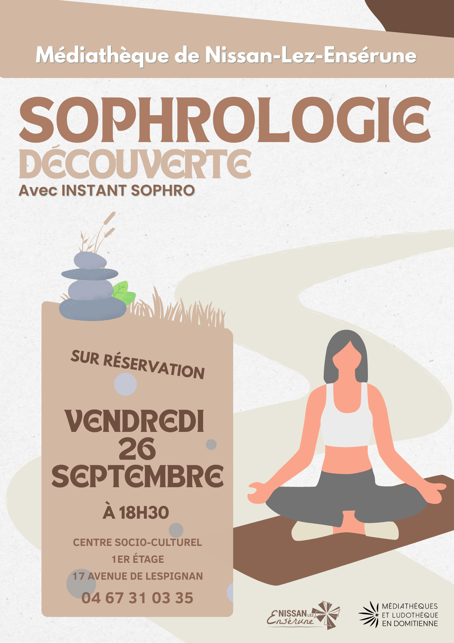 Découverte de la sophrologie avec l’association Instant Sophro