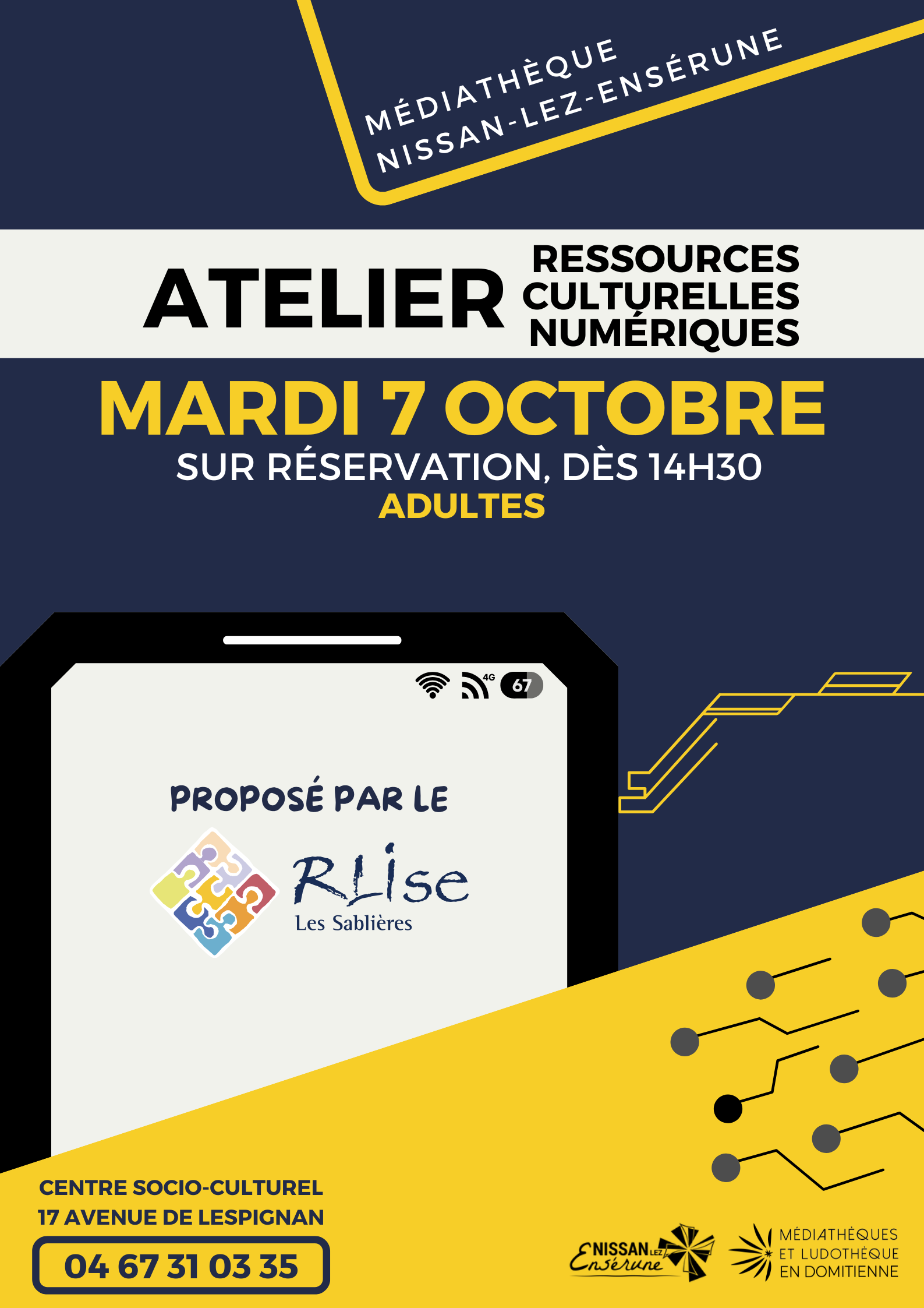 Atelier ressources culturelles numériques