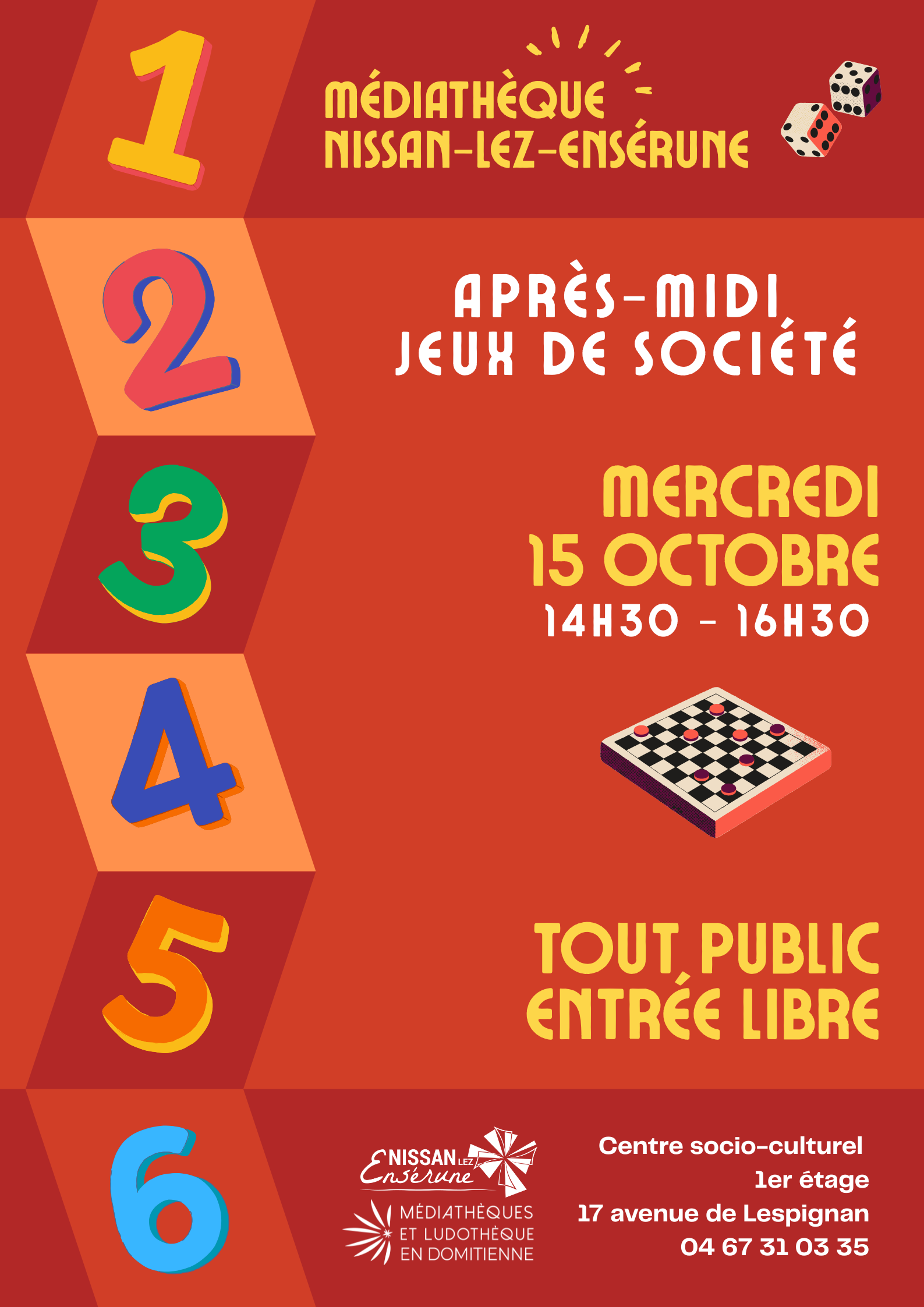 Après-midi jeux à la médiathèque