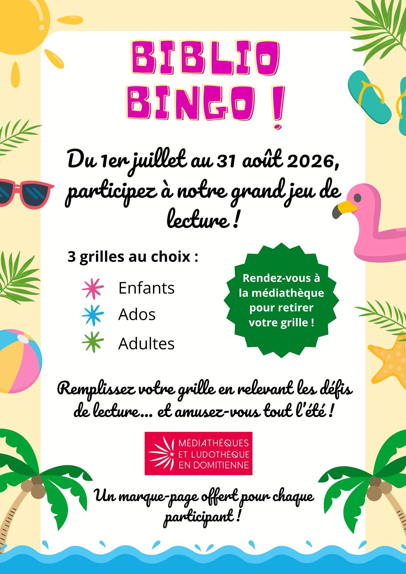 Le Biblio Bingo