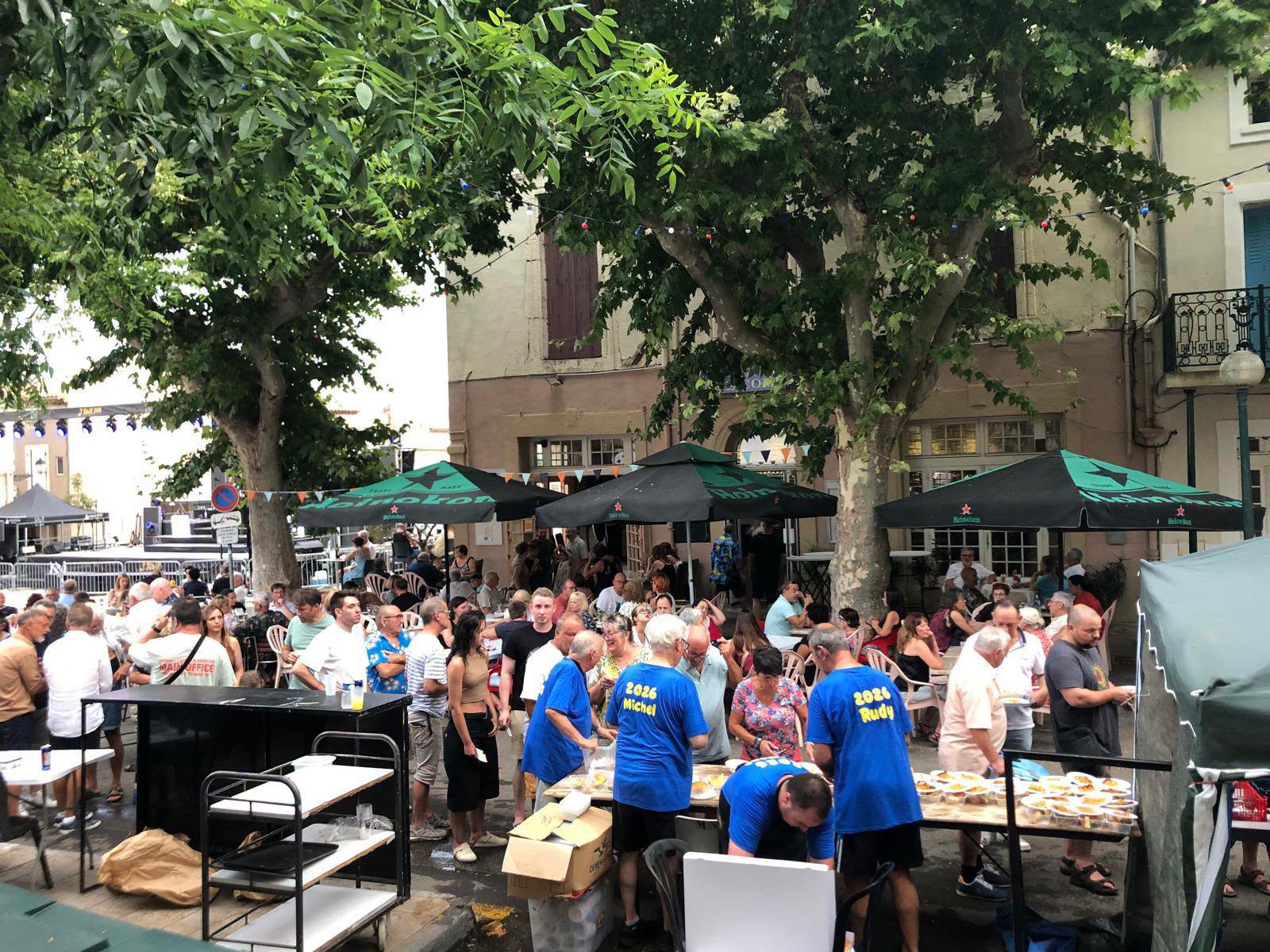 Repas et soirée No Name — 12 juillet