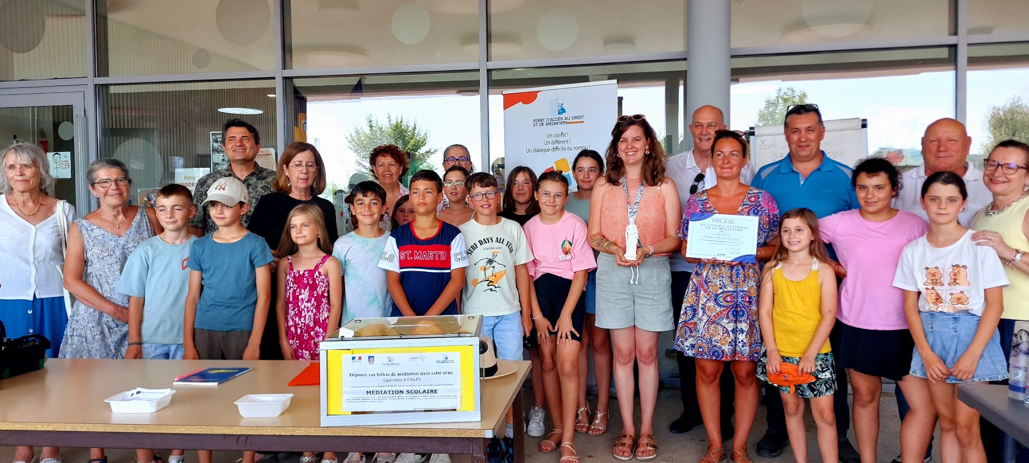 Remise du Prix du Jury — Médiation scolaire