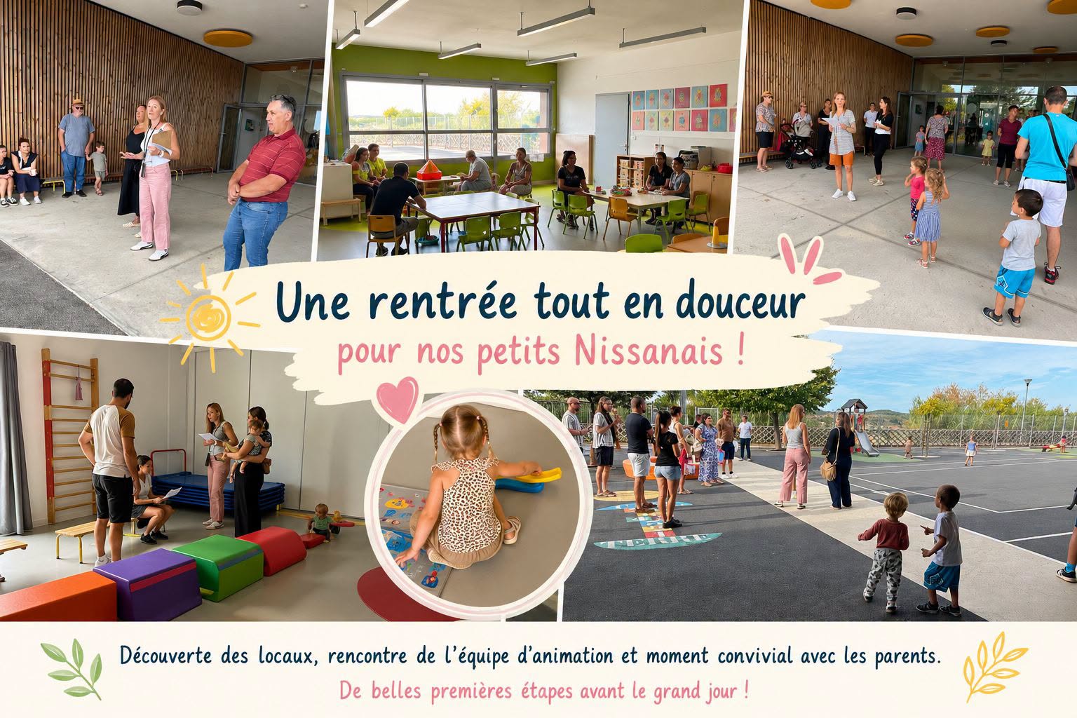 Une rentrée tout en douceur pour nos petits Nissanais !