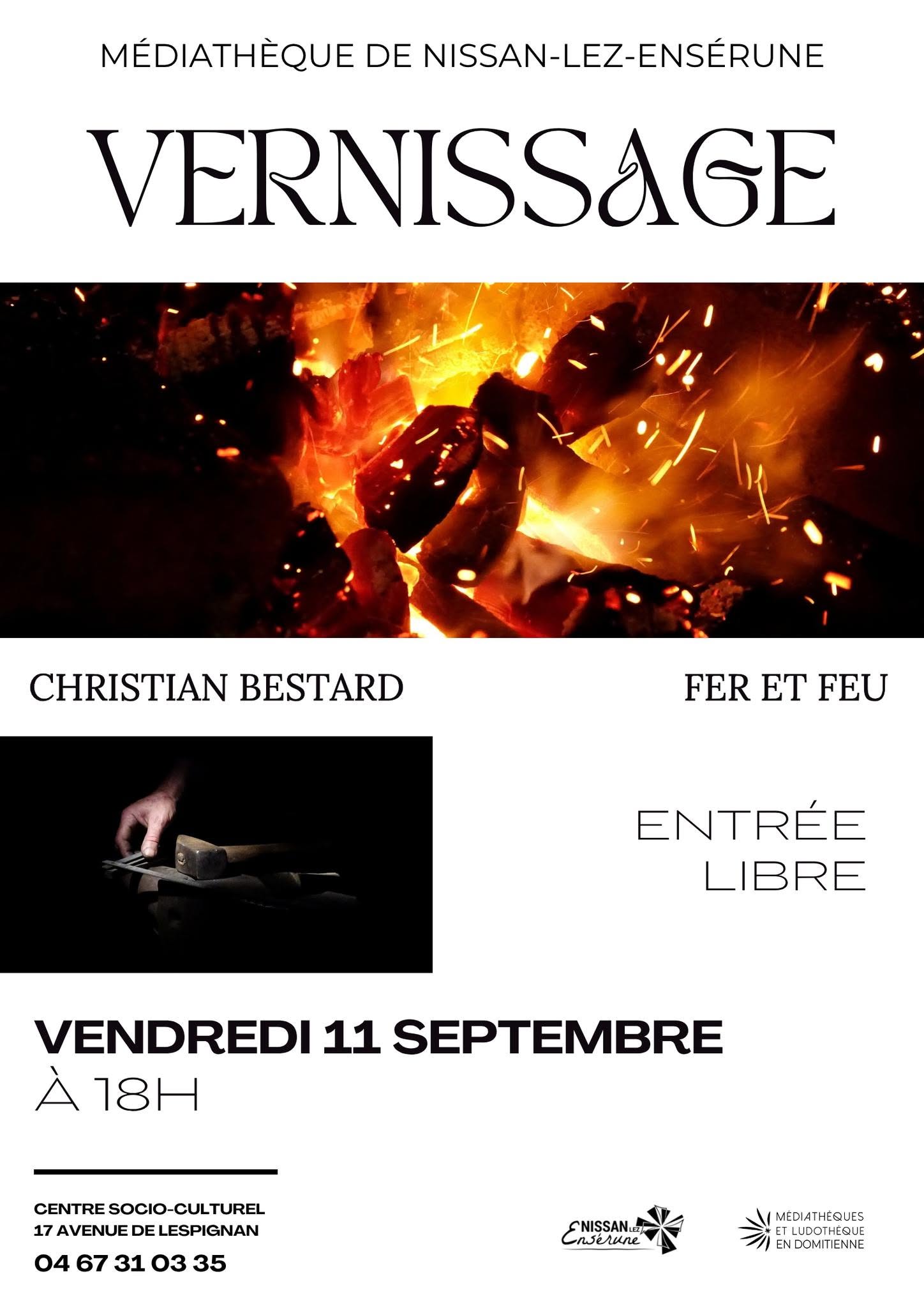 Exposition du photographe Christian Bestard — Fer et Feu