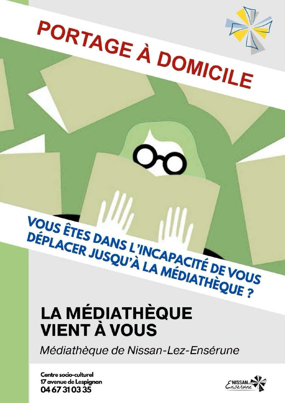 Service de portage à domicile — médiathèque